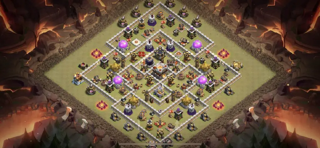 TH11 War Base - Top Town Hall 11 War Base with Link (#8) - Clash of Clans 2025​ TH11 Base