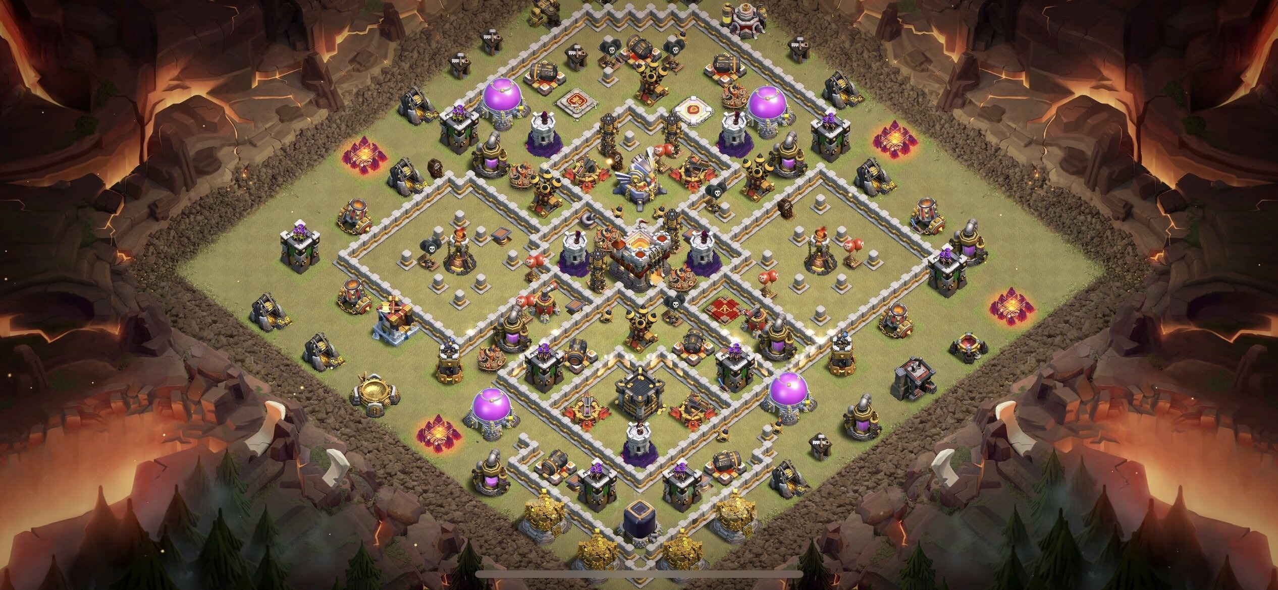 TH11 War Base - Top Town Hall 11 War Base with Link (#9) - Clash of Clans 2025​ TH11 Base