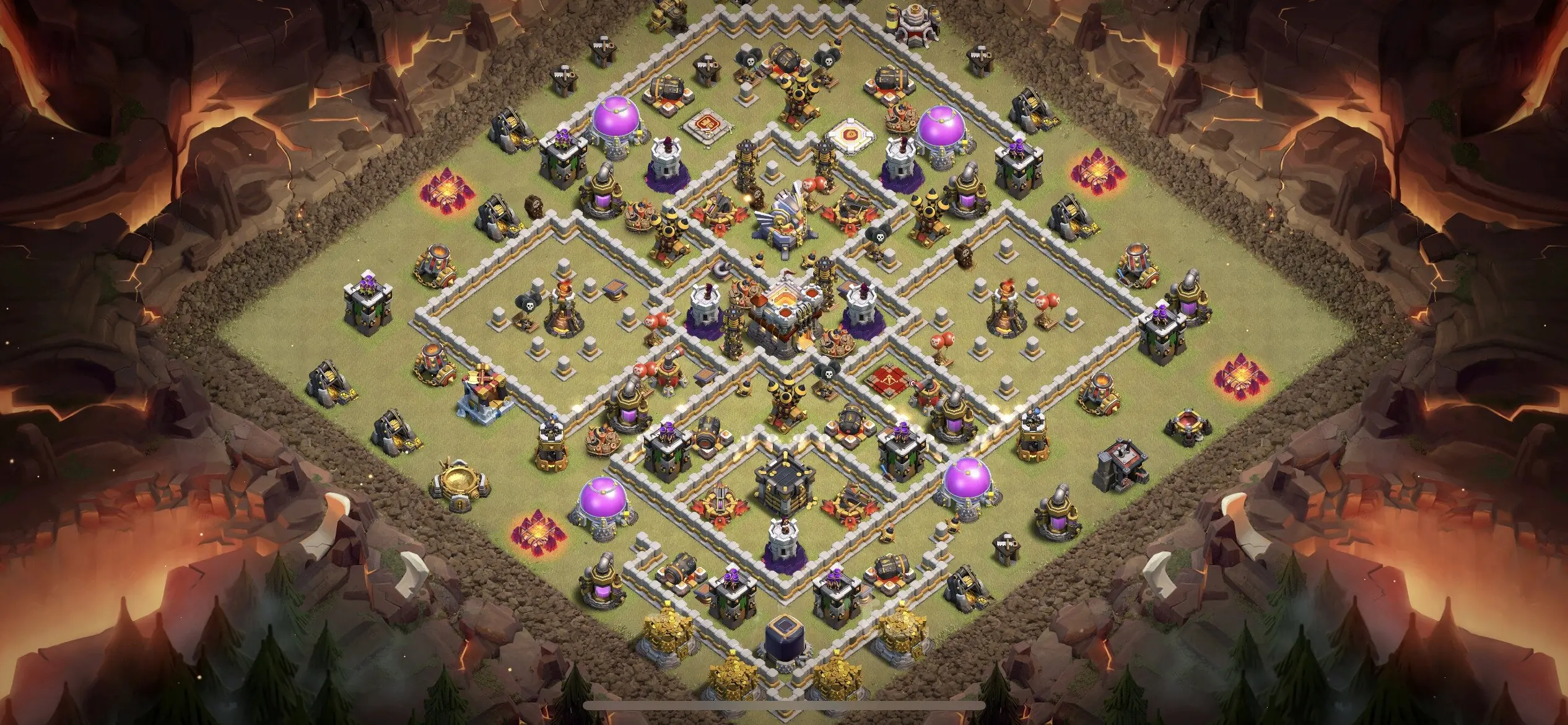 TH11 War Base - Top Town Hall 11 War Base with Link (#9) - Clash of Clans 2025​ TH11 Base