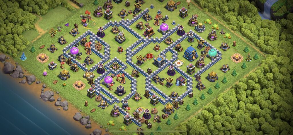 TH12 Defense Base - Top Town Hall 12 Defense Base with Link (#1) - Clash of Clans 2025​ TH12 Base