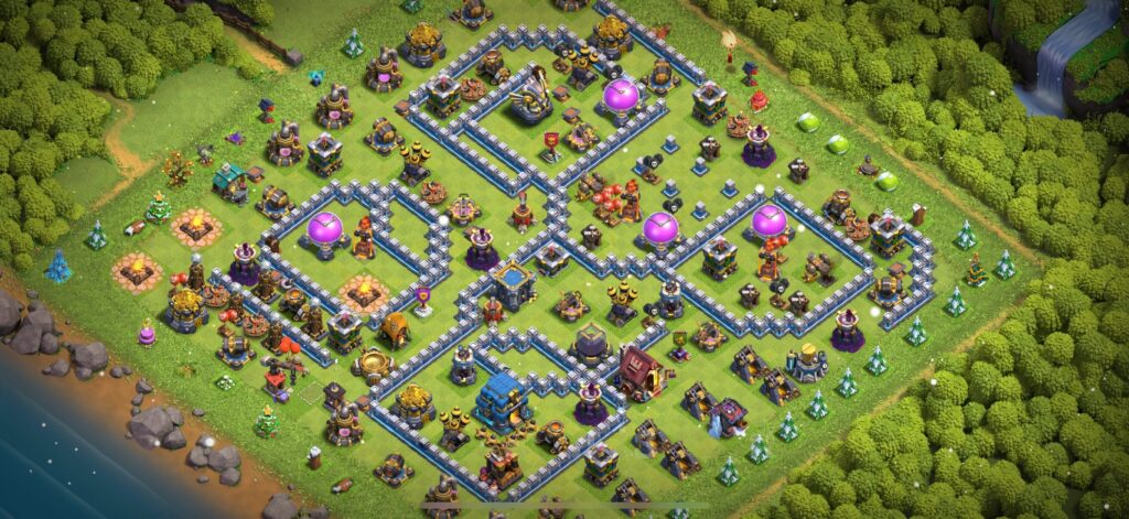 TH12 Defense Base - Top Town Hall 12 Defense Base with Link (#11) - Clash of Clans 2025​ TH12 Base