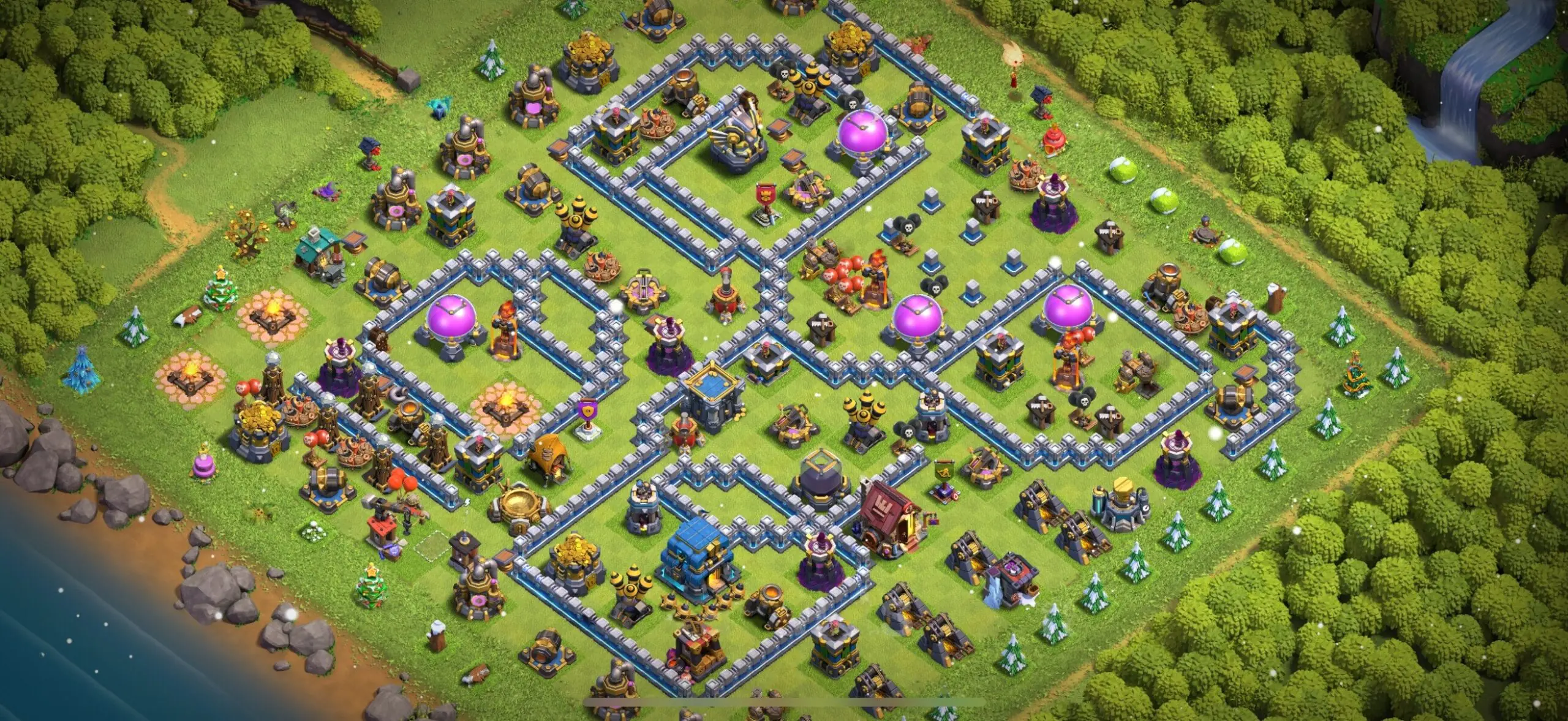 TH12 Defense Base - Top Town Hall 12 Defense Base with Link (#11) - Clash of Clans 2025​ TH12 Base