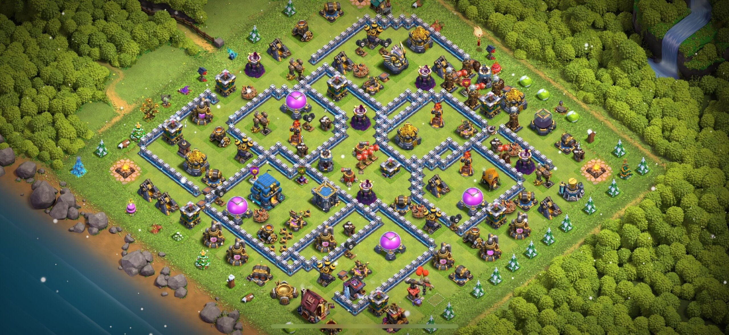 TH12 Defense Base - Top Town Hall 12 Defense Base with Link (#14) - Clash of Clans 2025​ TH12 Base