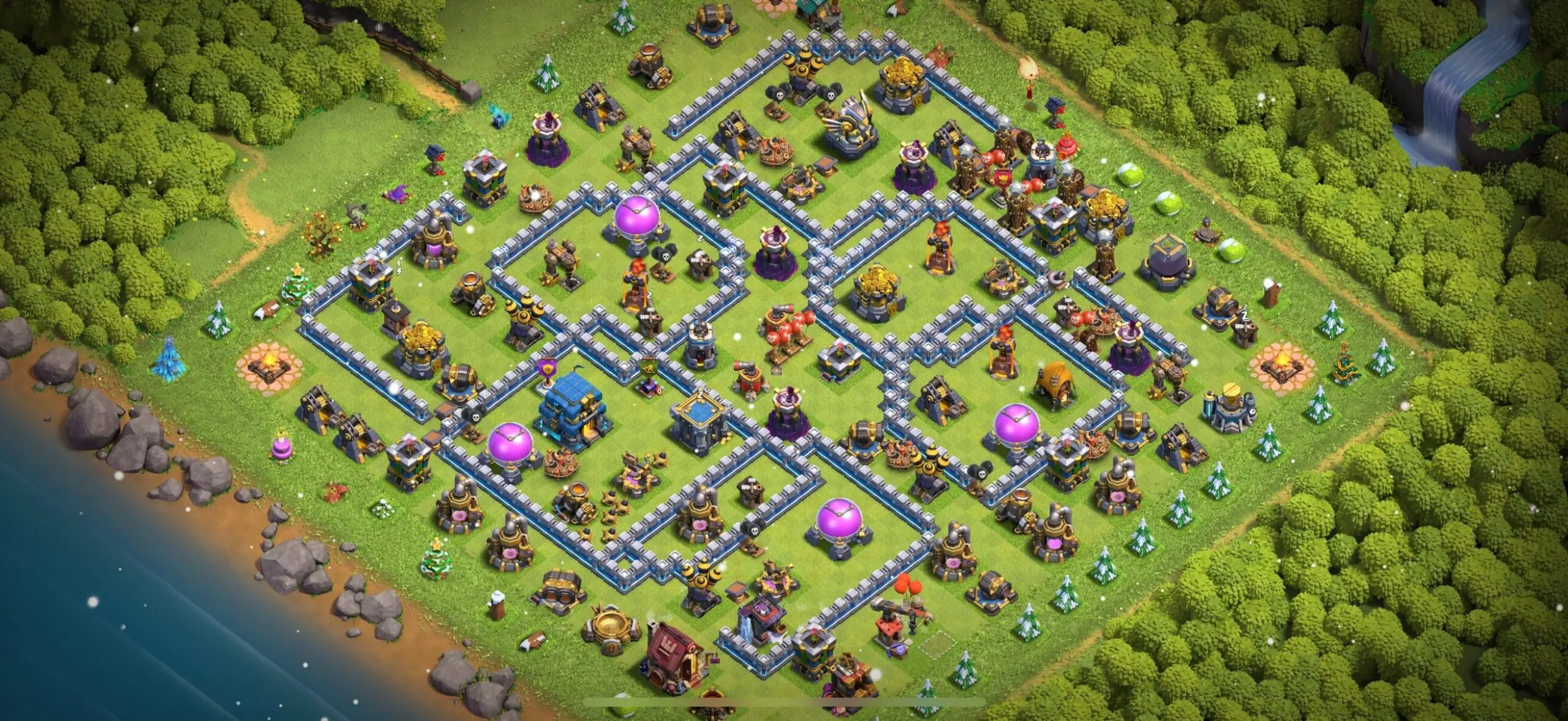 TH12 Defense Base - Top Town Hall 12 Defense Base with Link (#14) - Clash of Clans 2025​ TH12 Base
