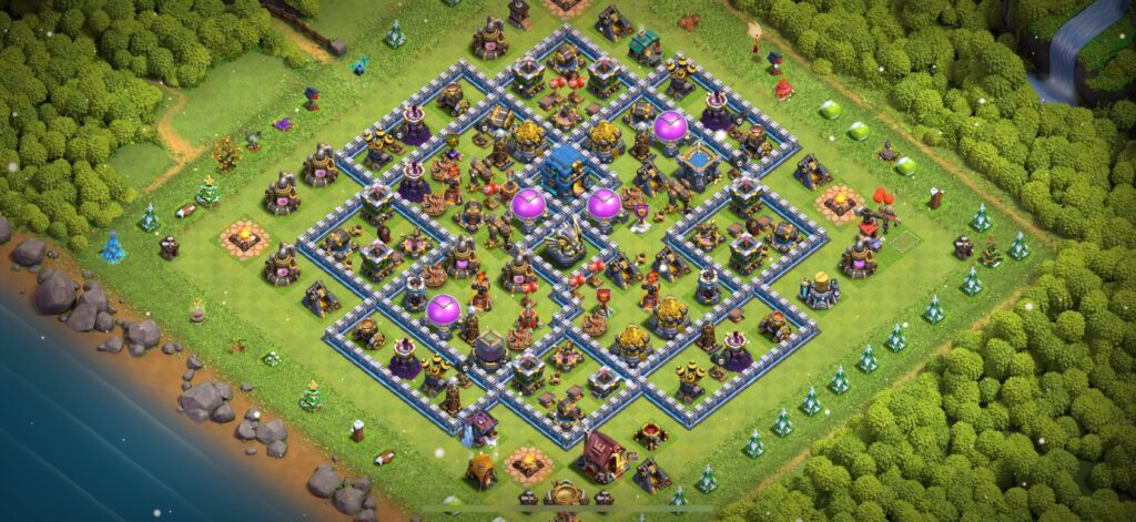 TH12 Defense Base - Top Town Hall 12 Defense Base with Link (#15) - Clash of Clans 2025​ TH12 Base