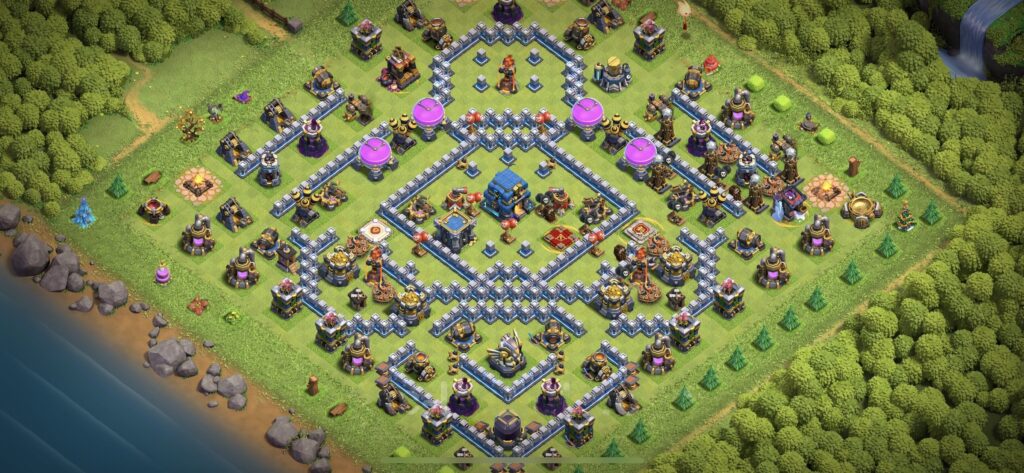 TH12 Defense Base - Top Town Hall 12 Defense Base with Link (#2) - Clash of Clans 2025​ TH12 Base