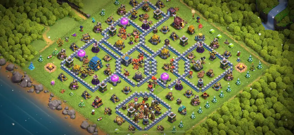 TH12 Defense Base - Top Town Hall 12 Defense Base with Link (#21) - Clash of Clans 2025​ TH12 Base