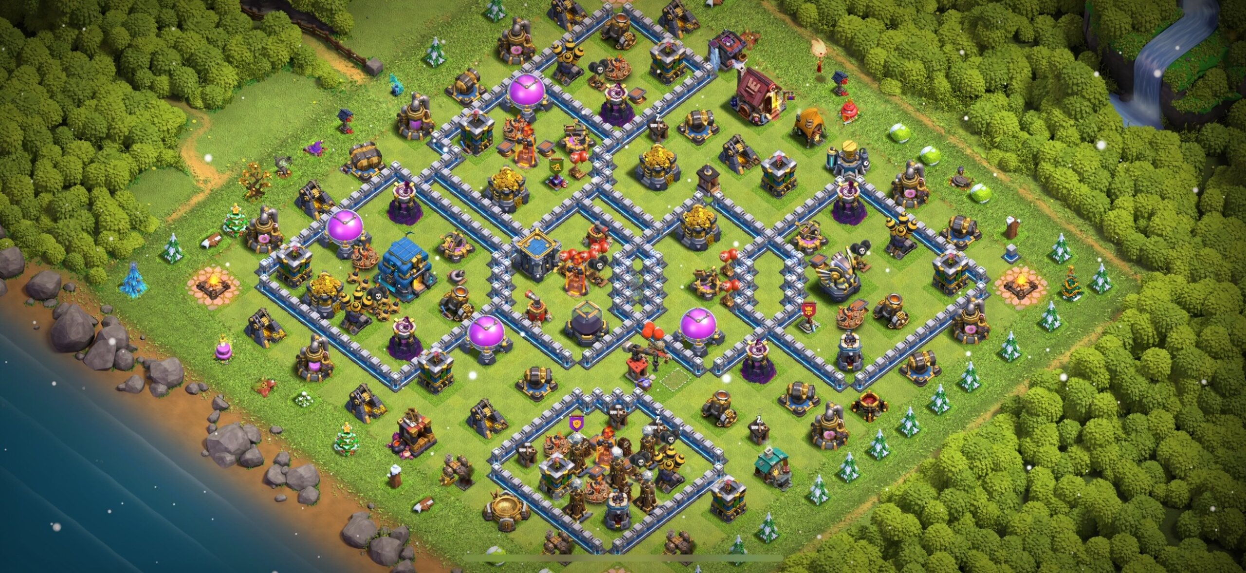 TH12 Defense Base - Top Town Hall 12 Defense Base with Link (#21) - Clash of Clans 2025​ TH12 Base