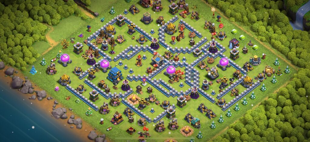 TH12 Defense Base - Top Town Hall 12 Defense Base with Link (#22) - Clash of Clans 2025​ TH12 Base
