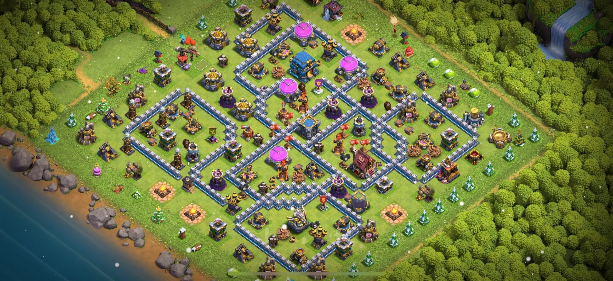 TH12 Defense Base - Top Town Hall 12 Defense Base with Link (#4) - Clash of Clans 2025​ TH12 Base
