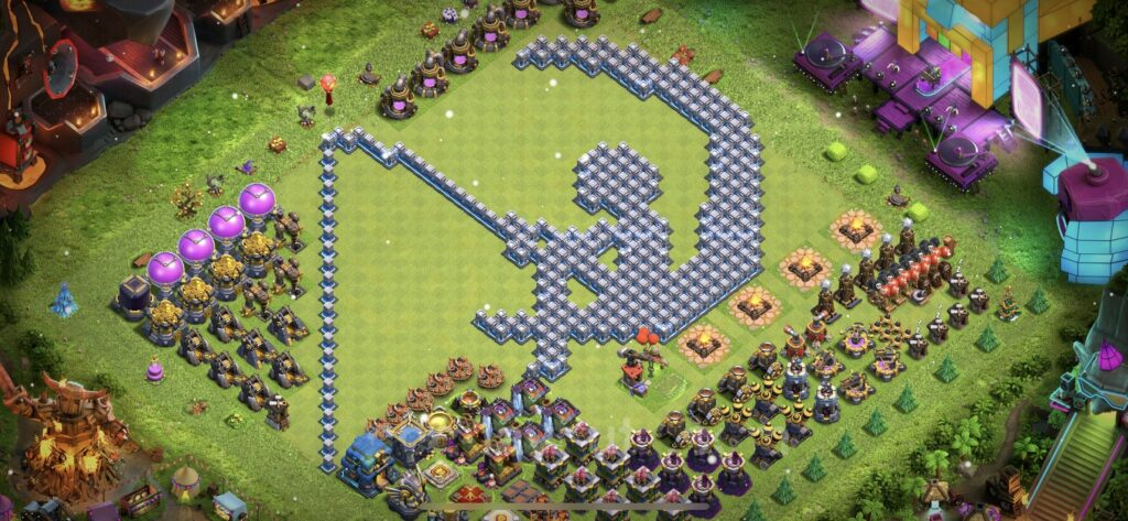 TH12 Troll Base - Top Town Hall 12 Troll/Funny Base with Link (#11) - Clash of Clans 2025​ TH12 Base