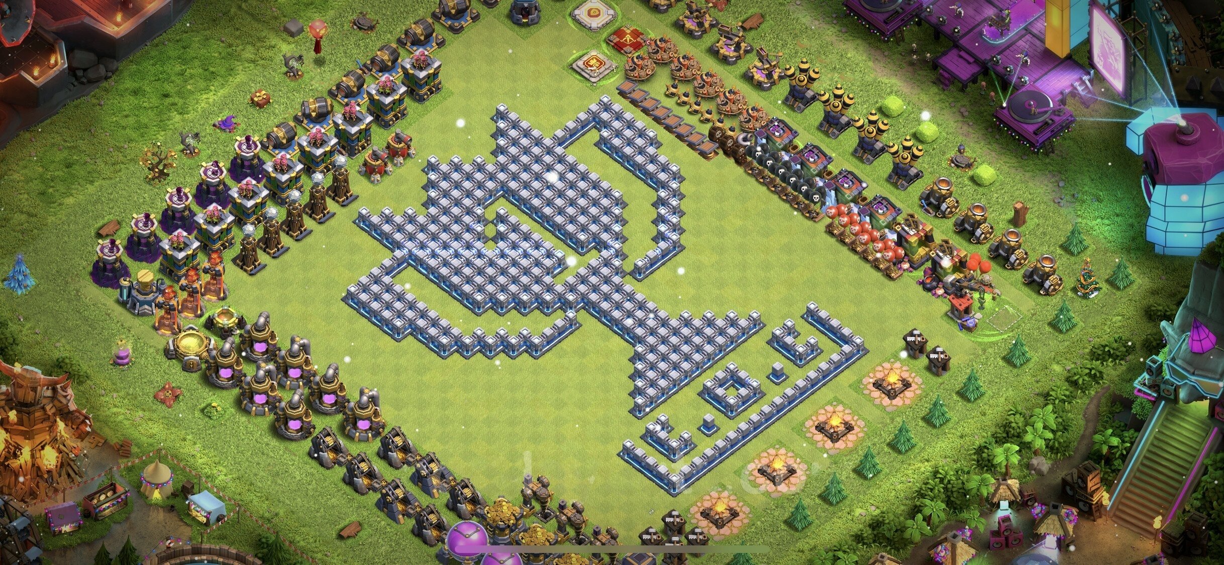 TH12 Troll Base - Top Town Hall 12 Troll/Funny Base with Link (#14) - Clash of Clans 2025​ TH12 Base