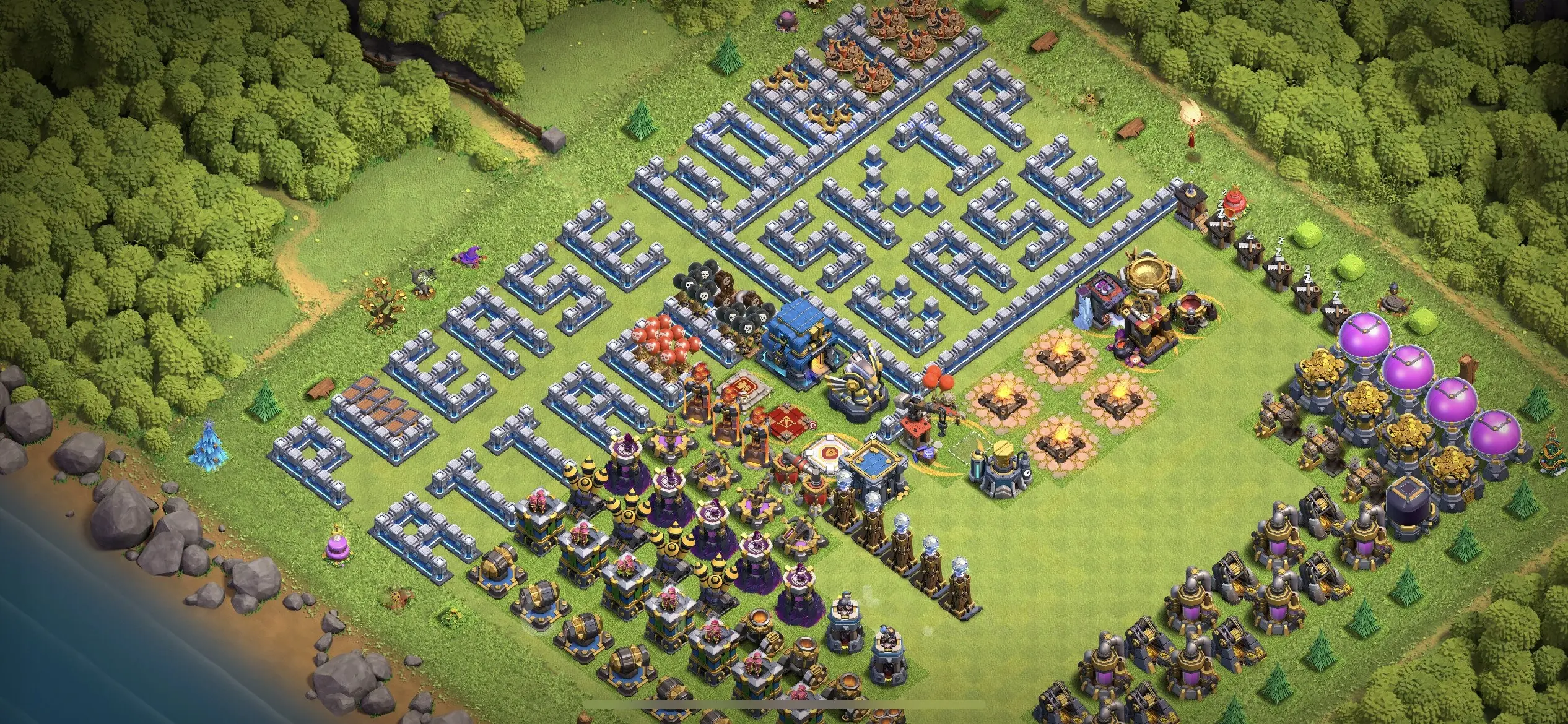 TH12 Troll Base - Top Town Hall 12 Troll/Funny Base with Link (#22) - Clash of Clans 2025​ TH12 Base