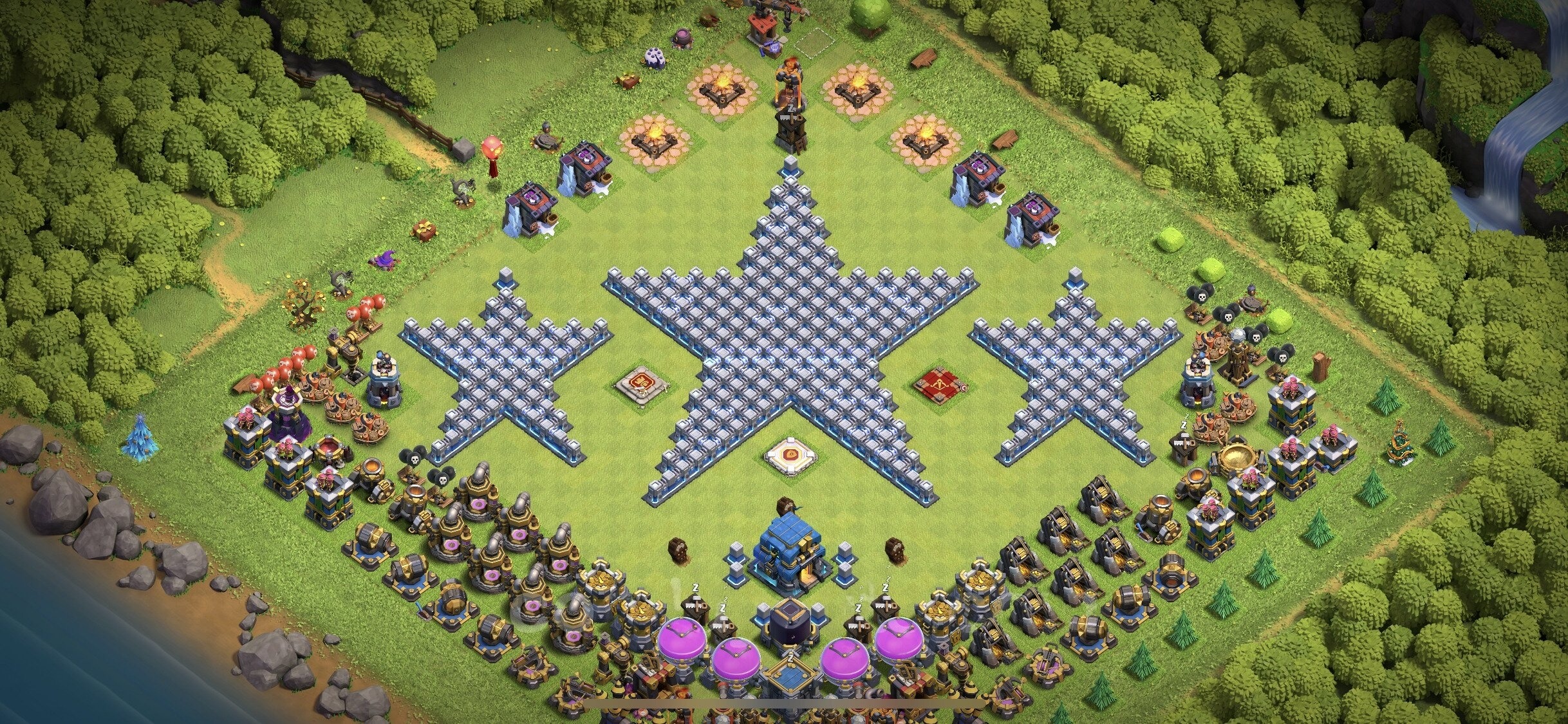TH12 Troll Base - Top Town Hall 12 Troll/Funny Base with Link (#5) - Clash of Clans 2025​ TH12 Base