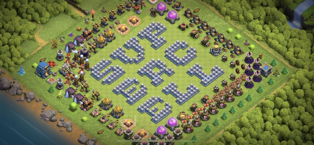 TH12 Troll Base - Top Town Hall 12 Troll/Funny Base with Link (#6) - Clash of Clans 2025​ TH12 Base
