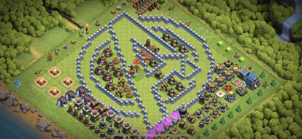 TH12 Troll Base - Top Town Hall 12 Troll/Funny Base with Link (#8) - Clash of Clans 2025​ TH12 Base