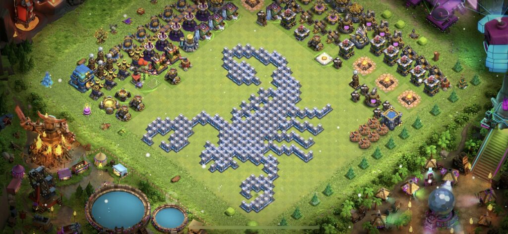 TH12 Troll Base - Top Town Hall 12 Troll/Funny Base with Link (#9) - Clash of Clans 2025​ TH12 Base
