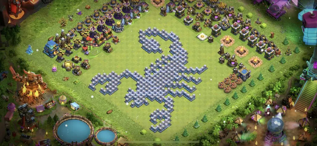 TH12 Troll Base - Top Town Hall 12 Troll/Funny Base with Link (#9) - Clash of Clans 2025​ TH12 Base