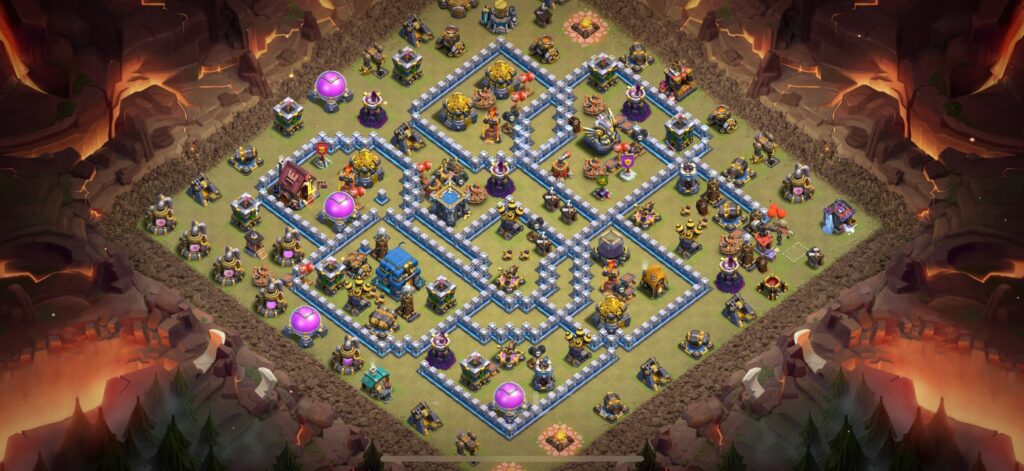 TH12 War Base - Top Town Hall 12 War Base with Link (#10) - Clash of Clans 2025​ TH12 Base