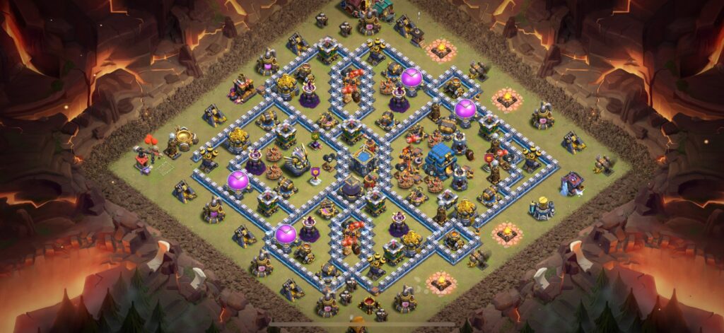 TH12 War Base - Top Town Hall 12 War Base with Link (#13) - Clash of Clans 2025​ TH12 Base