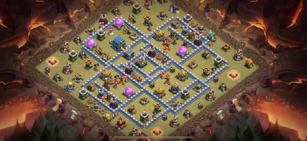 TH12 War Base - Top Town Hall 12 War Base with Link (#15) - Clash of Clans 2025​ TH12 Base
