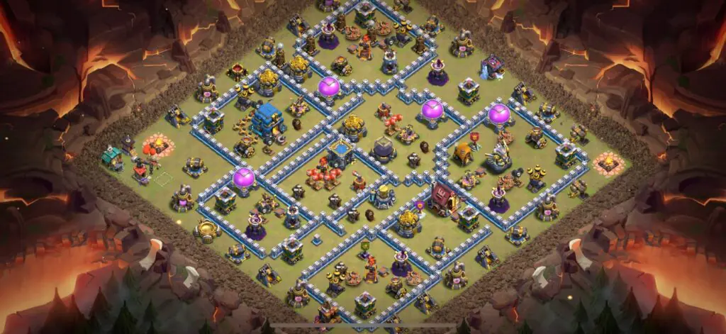 TH12 War Base - Top Town Hall 12 War Base with Link (#16) - Clash of Clans 2025​ TH12 Base