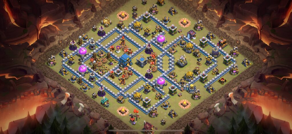 TH12 War Base - Top Town Hall 12 War Base with Link (#17) - Clash of Clans 2025​ TH12 Base