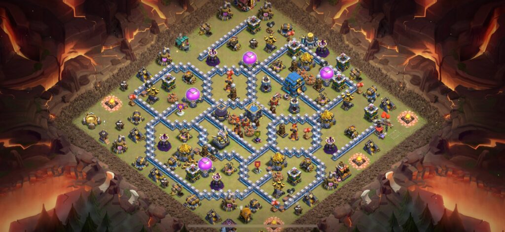 TH12 War Base - Top Town Hall 12 War Base with Link (#18) - Clash of Clans 2025​ TH12 Base
