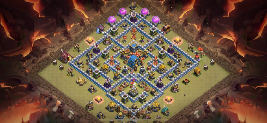 TH12 War Base - Top Town Hall 12 War Base with Link (#22) - Clash of Clans 2025​ TH12 Base