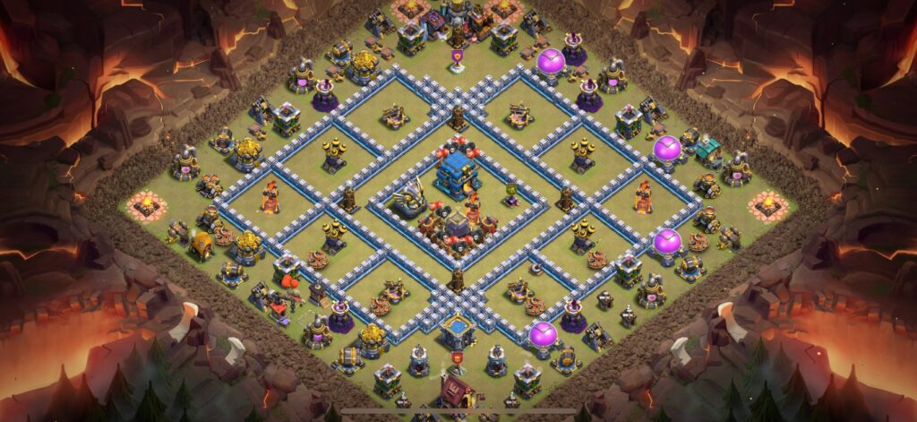 TH12 War Base - Top Town Hall 12 War Base with Link (#5) - Clash of Clans 2025​ TH12 Base