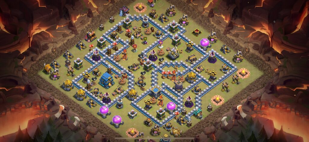 TH12 War Base - Top Town Hall 12 War Base with Link (#8) - Clash of Clans 2025​ TH12 Base