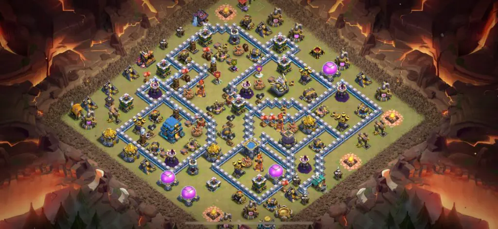 TH12 War Base - Top Town Hall 12 War Base with Link (#8) - Clash of Clans 2025​ TH12 Base
