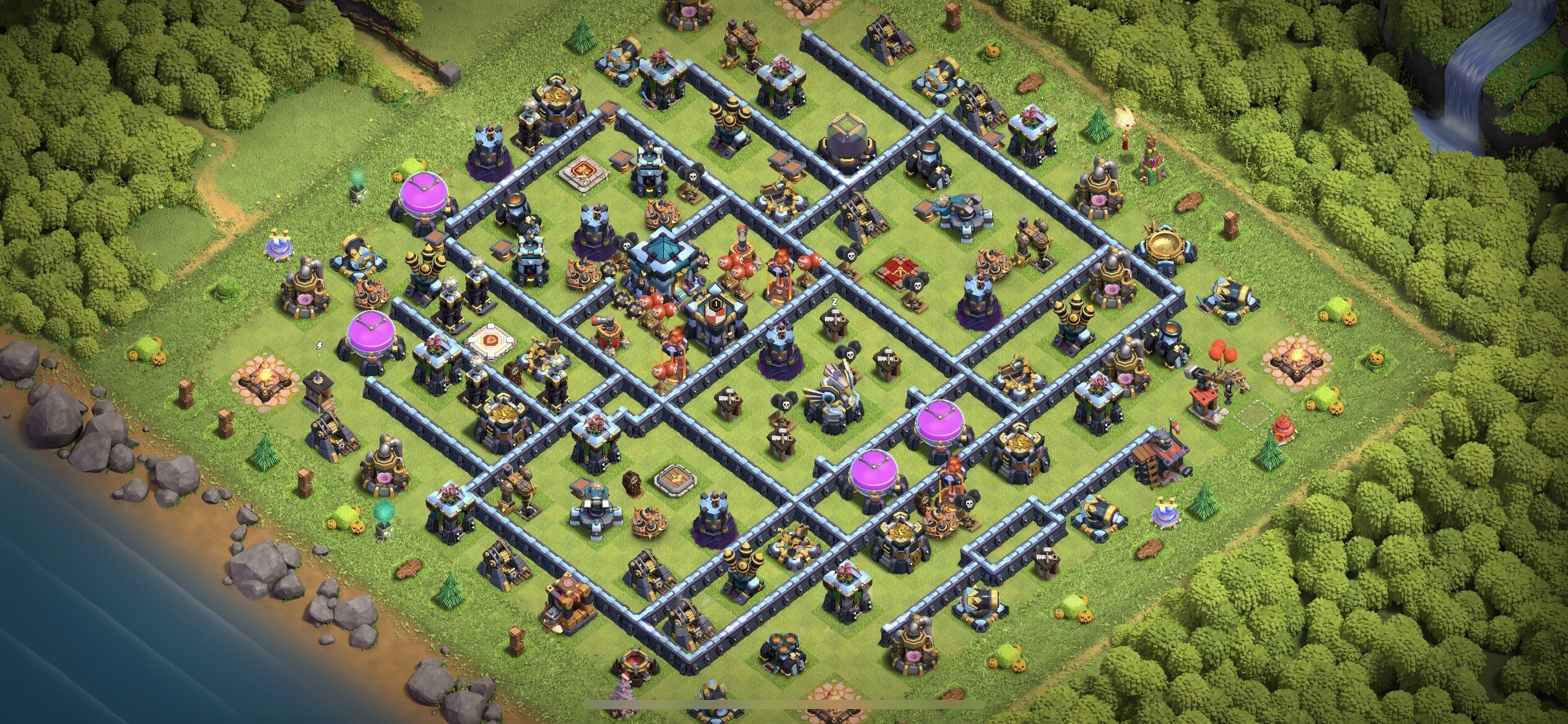 TH13 Defense Base - Top Town Hall 13 Defense Base with Link (#10) - Clash of Clans 2025​ TH13 Base