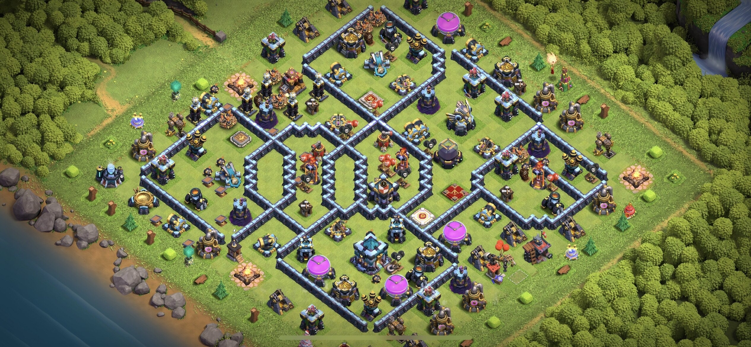 TH13 Defense Base - Top Town Hall 13 Defense Base with Link (#11) - Clash of Clans 2025​ TH13 Base