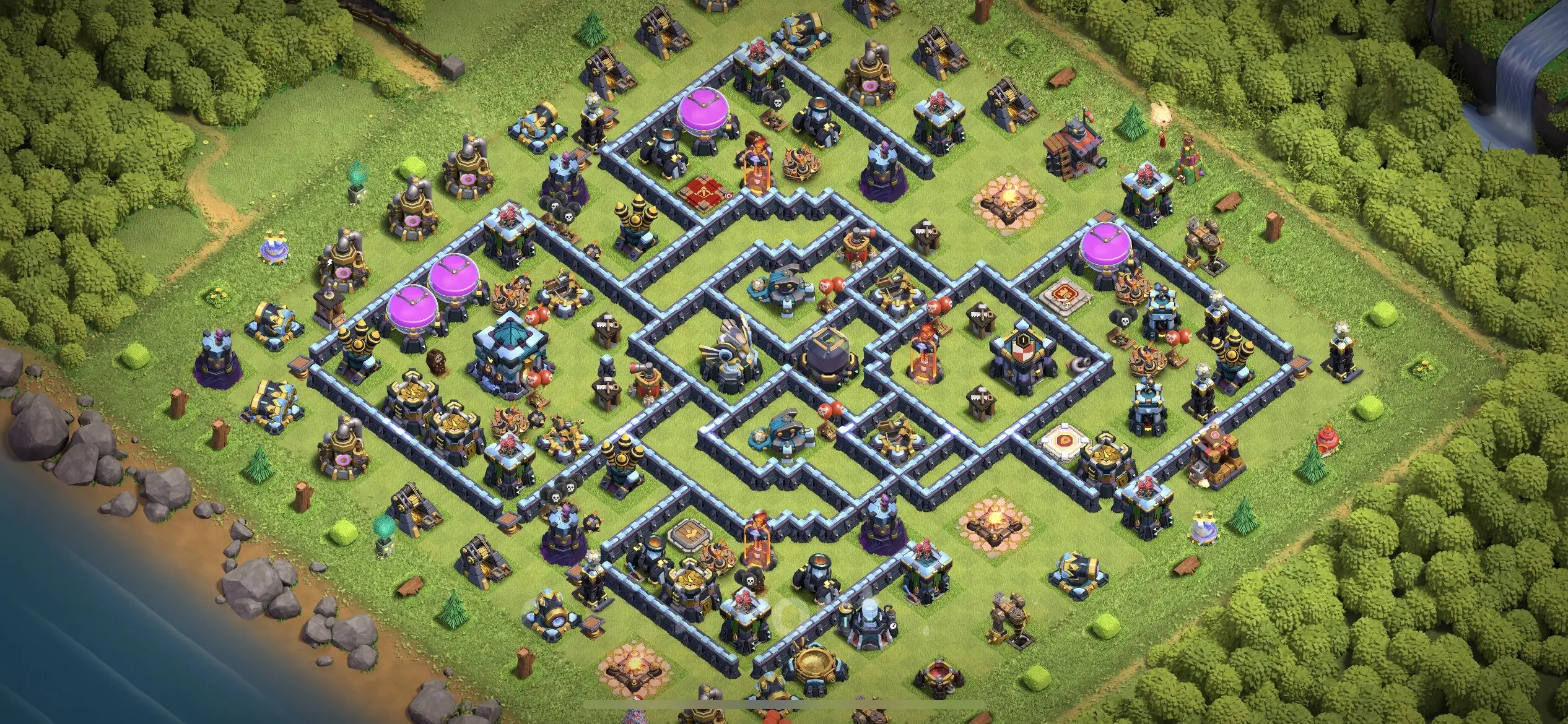 TH13 Defense Base - Top Town Hall 13 Defense Base with Link (#12) - Clash of Clans 2025​ TH13 Base