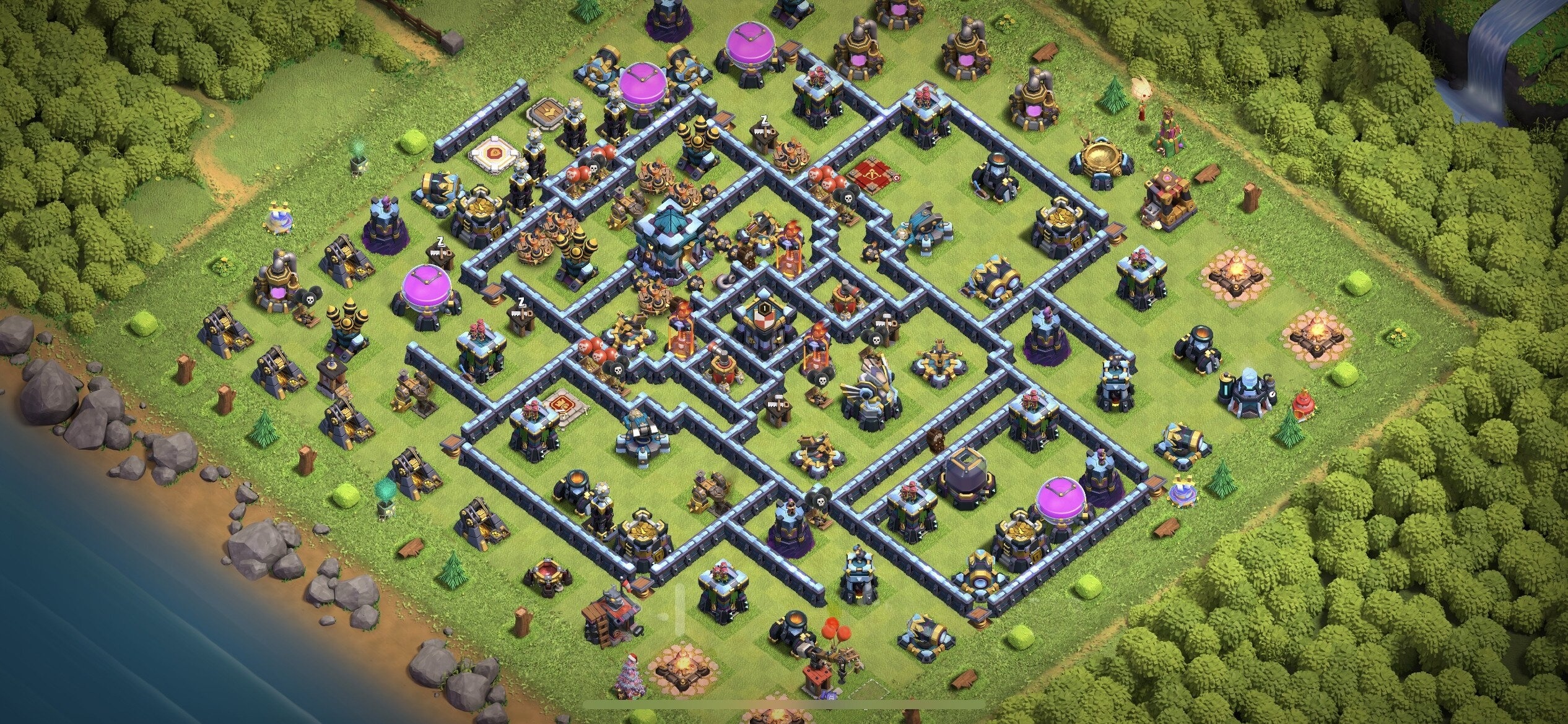 TH13 Defense Base - Top Town Hall 13 Defense Base with Link (#13) - Clash of Clans 2025​ TH13 Base