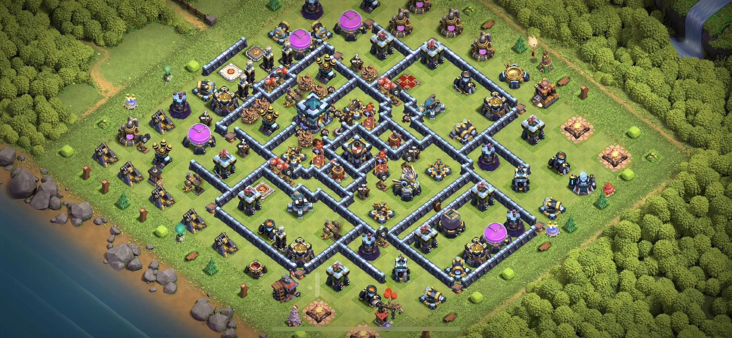 TH13 Defense Base - Top Town Hall 13 Defense Base with Link (#13) - Clash of Clans 2025​ TH13 Base