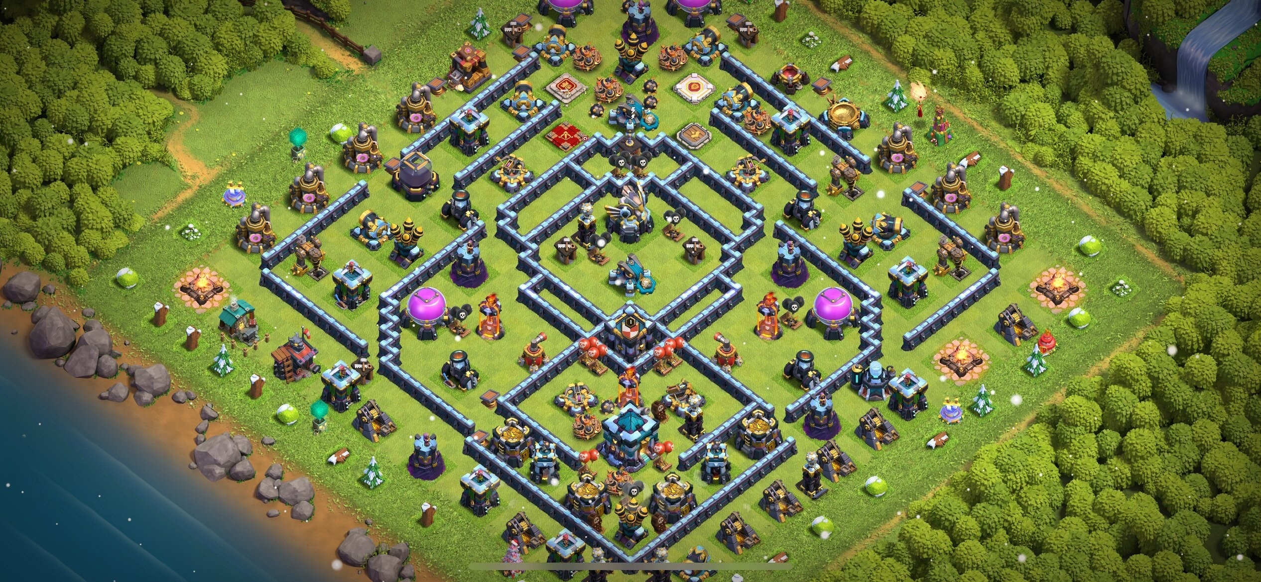 TH13 Defense Base - Top Town Hall 13 Defense Base with Link (#14) - Clash of Clans 2025​ TH13 Base