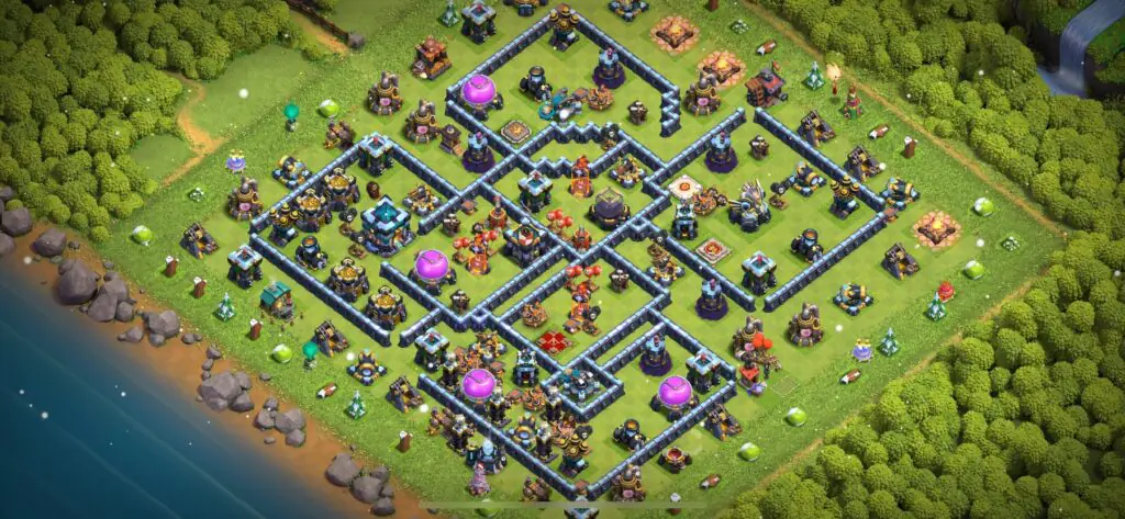 TH13 Defense Base - Top Town Hall 13 Defense Base with Link (#15) - Clash of Clans 2025​ TH13 Base