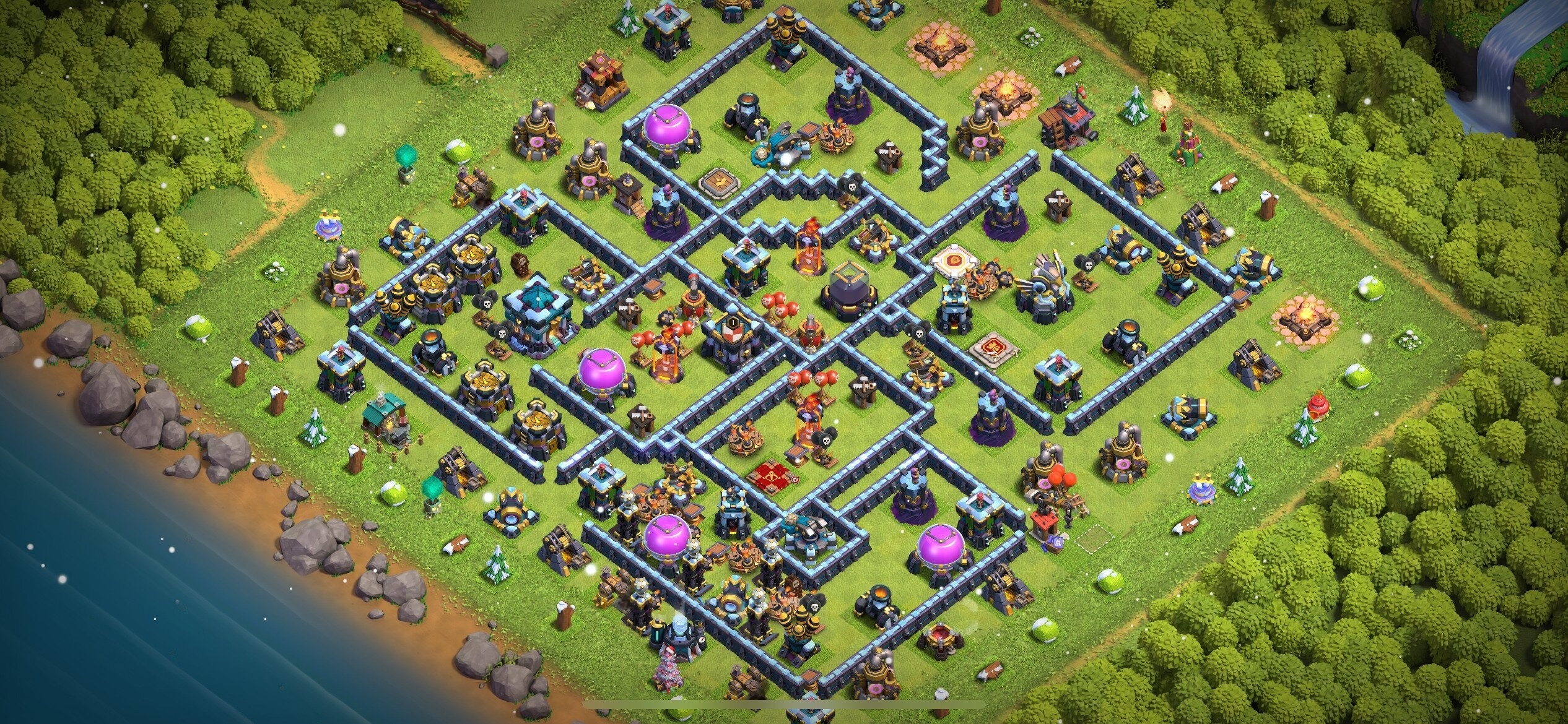TH13 Defense Base - Top Town Hall 13 Defense Base with Link (#15) - Clash of Clans 2025​ TH13 Base