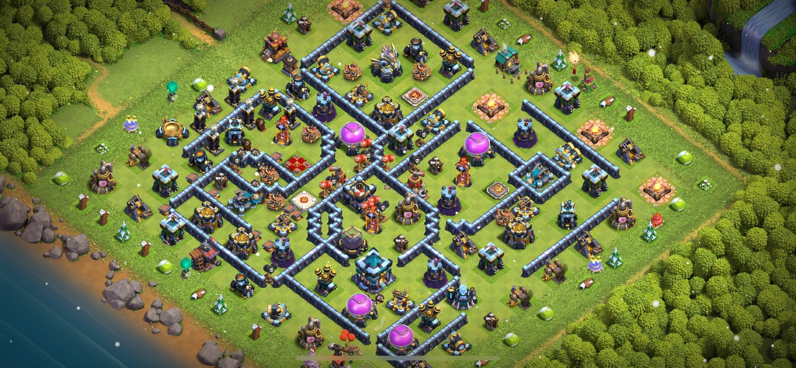 TH13 Defense Base - Top Town Hall 13 Defense Base with Link (#16) - Clash of Clans 2025​ TH13 Base