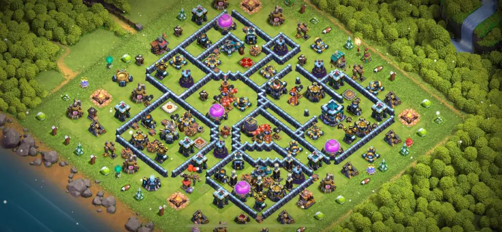 TH13 Defense Base - Top Town Hall 13 Defense Base with Link (#17) - Clash of Clans 2025​ TH13 Base