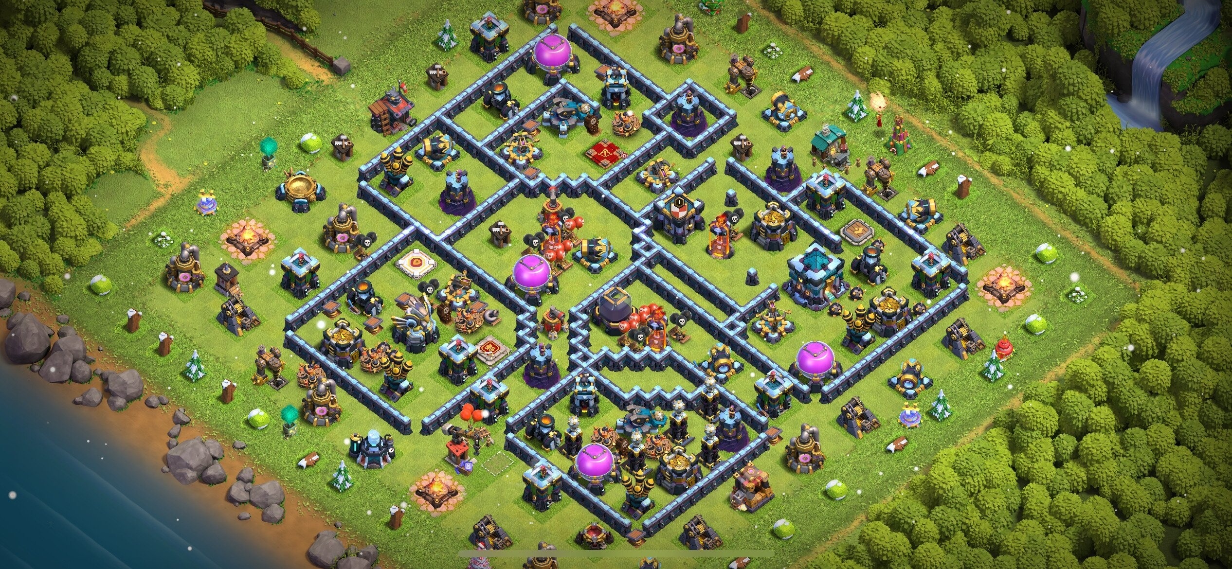 TH13 Defense Base - Top Town Hall 13 Defense Base with Link (#17) - Clash of Clans 2025​ TH13 Base