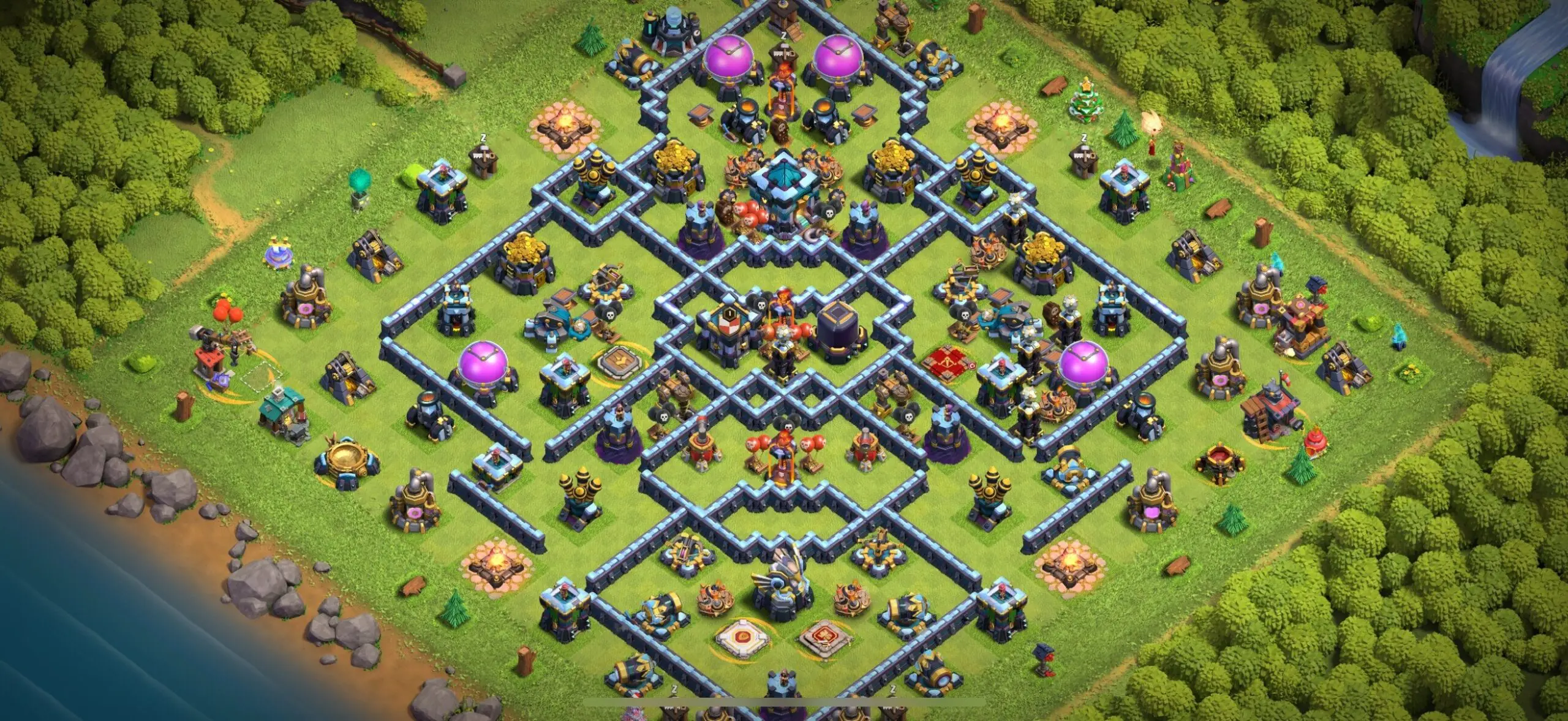 TH13 Defense Base - Top Town Hall 13 Defense Base with Link (#23) - Clash of Clans 2025​ TH13 Base