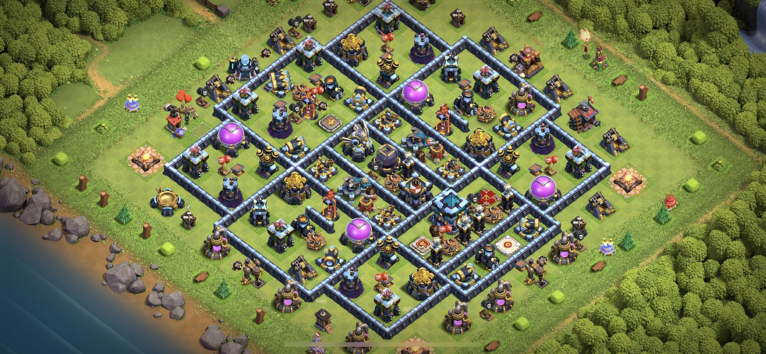 TH13 Defense Base - Top Town Hall 13 Defense Base with Link (#3) - Clash of Clans 2025​ TH13 Base