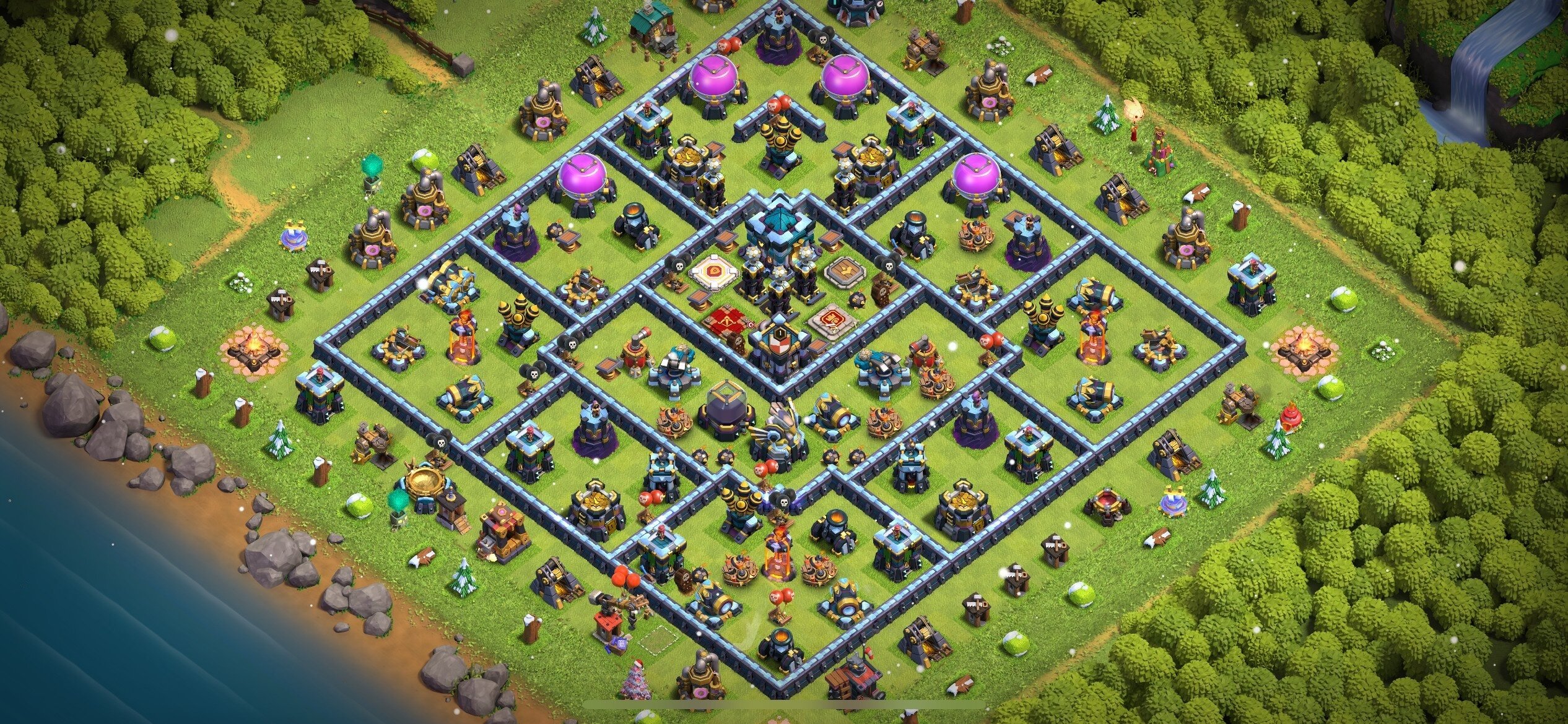TH13 Defense Base - Top Town Hall 13 Defense Base with Link (#4) - Clash of Clans 2025​ TH13 Base
