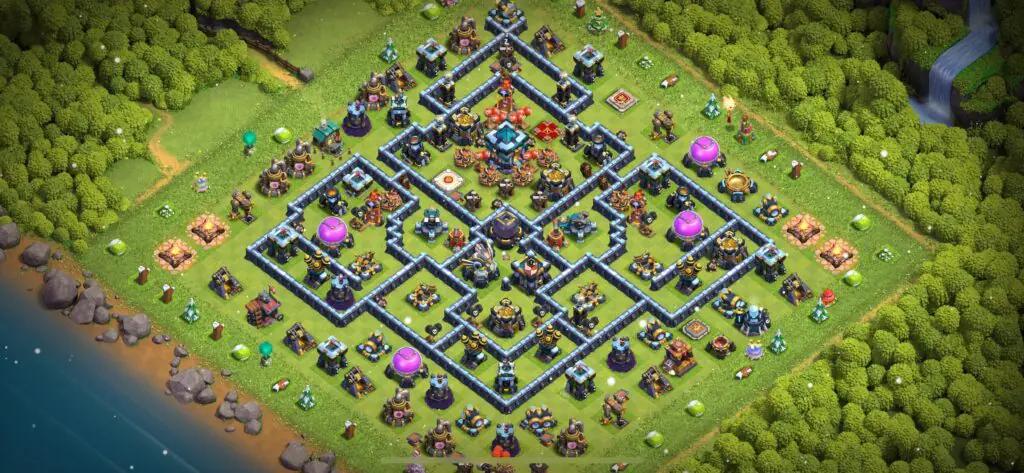 TH13 Defense Base - Top Town Hall 13 Defense Base with Link (#8) - Clash of Clans 2025​ TH13 Base