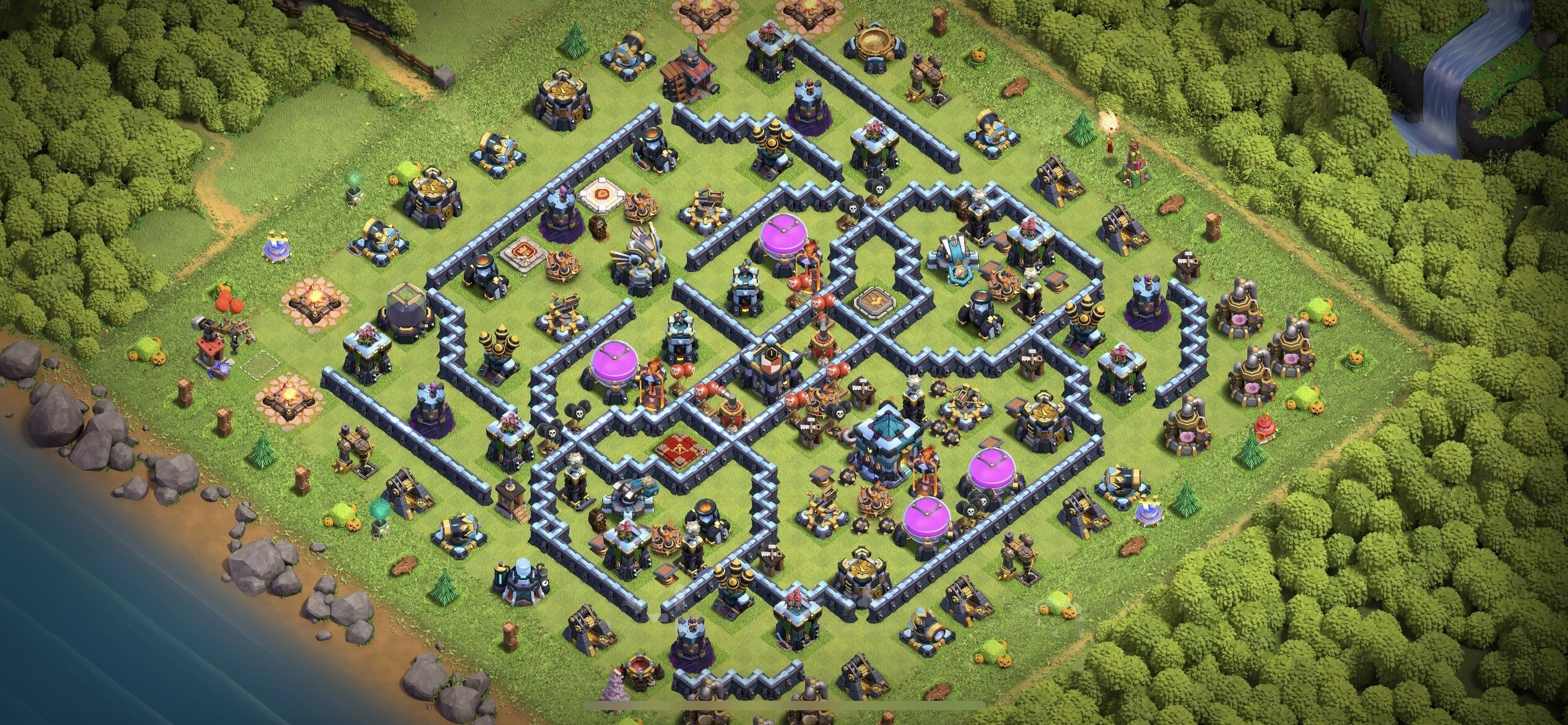 TH13 Defense Base - Top Town Hall 13 Defense Base with Link (#9) - Clash of Clans 2025​ TH13 Base