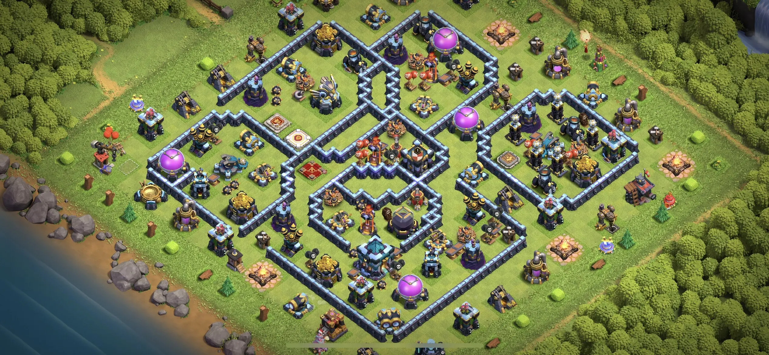 TH13 Farming Base - Top Town Hall 13 Farming Base with Link (#11) - Clash of Clans 2025​ TH13 Base