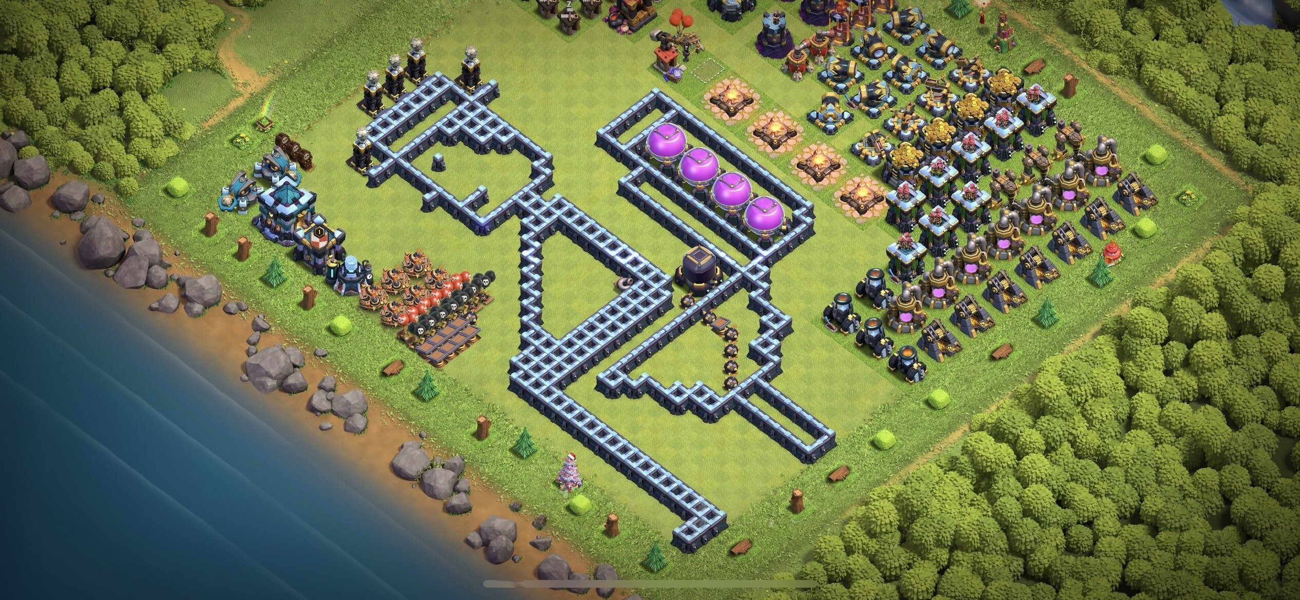 TH13 Troll Base - Top Town Hall 13 Troll/Funny Base with Link (#1) - Clash of Clans 2025​ TH13 Base